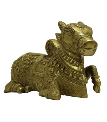 Brass Nandi Bull