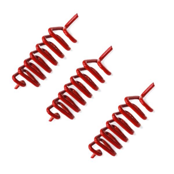 red coil clockwise set of 3