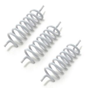 white coil clockwise set of 3