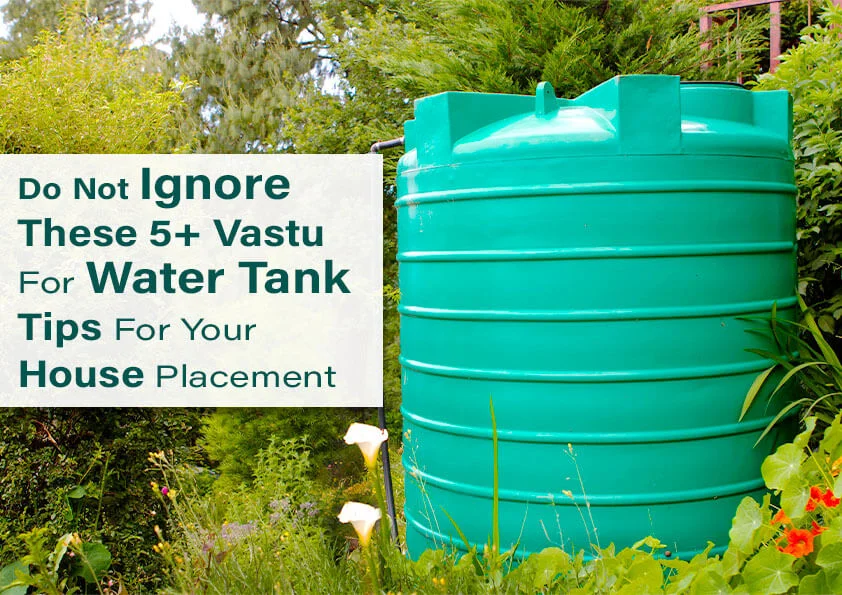 best vastu for water tank